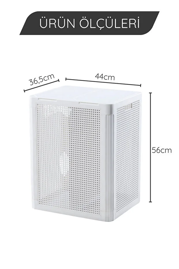 SmartDuo İki Bölmeli Çamaşır Sepeti 84Lt. SmartDuo İki Bölmeli Çamaşır Sepeti 84Lt.